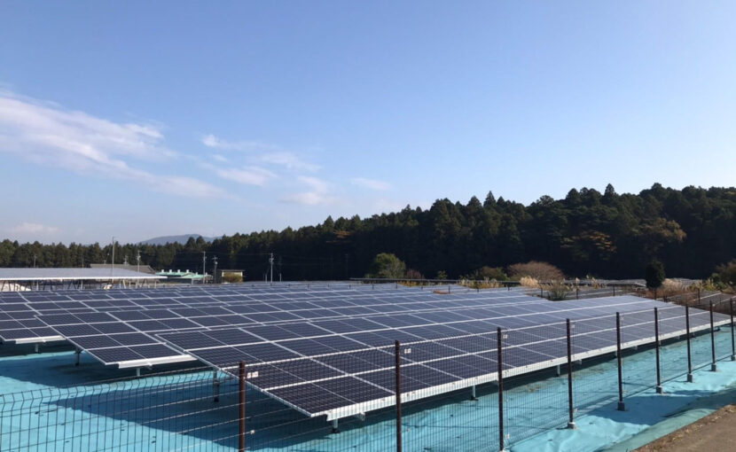 いなべ市y社様 太陽光発電所110 76kwシステム工事 太陽光発電や蓄電池は愛知県名古屋市の吉村設備工業へ