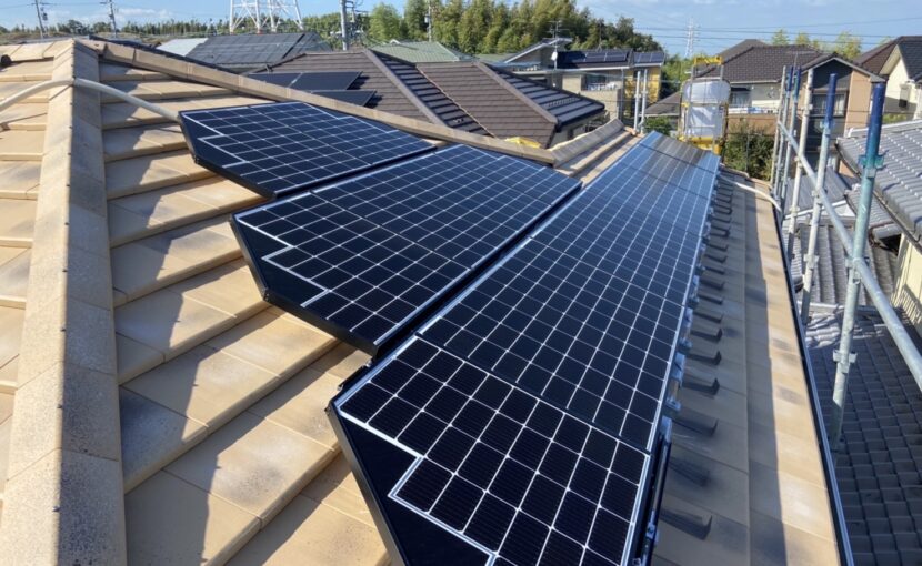 桑名市K様邸 太陽光発電・蓄電池導入工事