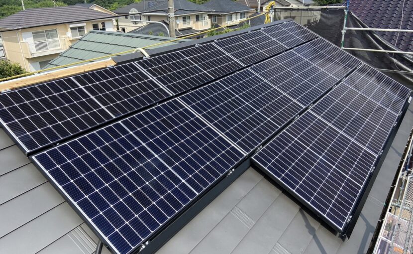 小牧市N様邸 太陽光発電・蓄電池・エコキュート導入工事・屋根葺き替え工事
